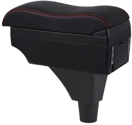 Reposabrazos Central para Seat Ibiza 6j e Ibiza 6L decoración con portavasos y Accesorios USB.