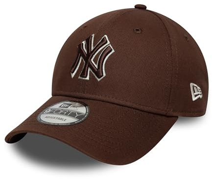 New Era 9Forty Properties Yankees MLB KepsEra Damer/Herrar - curved brim cap basebollkeps Metallklämma, med skärm Sommar-Vinter Vår Sommar Höst Vinter - One Size brun