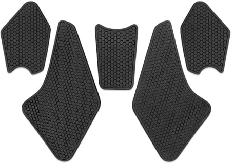 Protection Reservoir Moto Coussinet Traction Antidérapant pour Réservoir Autocollant, Protecteur Poignée De Genou À Gaz Accessoires pour MT-07 2021 2022 2023 2024