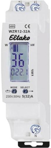 Eltako WZR12-32A Wechselstromzähler mit Reset ohne Zulassung