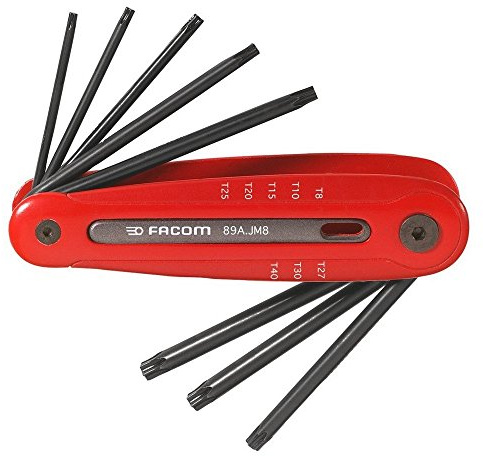 Facom 89A.JM8 - JUEGO 8 LLAVES MACHO TORX
