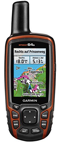 Garmin GPSMAP 64s Handheld Navigator,Black/Red