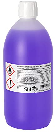 Shiny Hardware Limited SHL 1 Litre (1000ml) 94% Methylated Spirits (Denatured Alcohol)