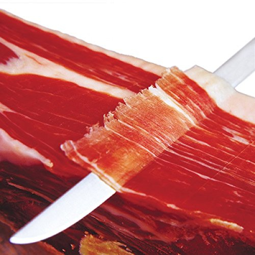 Céramique Couteau à jambon également pour les poissons, Serrano, couteau à jambon Ibérique