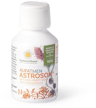 SonnenMoor Astroson Tropfen 100 ml - flüssige Kräutertropfen zum Einnehmen - für die Bronchien und Lunge