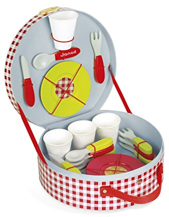 Janod - J06524 - Valisette Picnik - 21 accessoires