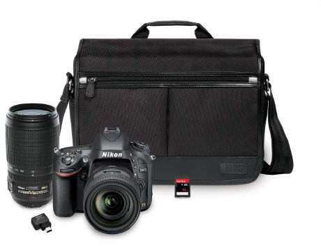 Nikon D610 + AF-S NIKKOR 24–85mm f/3.5-4.5G ED VR + AF-S VR Zoom-NIKKOR 70-300mm f/4.5-5.6G IF-ED + 32GB Kit fotocamere SLR 24,3 MP CMOS 6016 x 4016 Pixel Nero