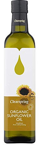 Clearspring | Olio di girasole biologico | 1 x 500ml