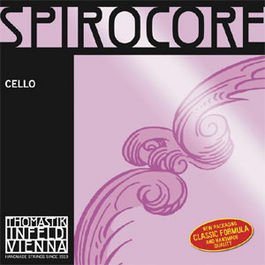 CUERDA VIOLONCELLO - Thomastik (Spirocore S 28) (Metal Cromo) 3ª Stark Cello 4/4 (G) Sol (Una Unidad)