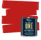 THE ONE All-In-One Paint & Primer - Red Matte, 250 ml | Multi-Surface 1 Coat Formula | Easy Indoor & Outdoor Decorating for Home & Garden Walls, Floors & Furniture | Durable, Water-Based & Low VOC