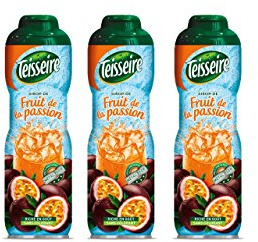 Teisseire Sirop de Fruits de la Passion pour Boisson Rafraîchissante, Cocktails, Bidon Recyclable 3x60cl