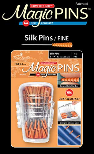 Taylor Seville Originals - Taylor Seville Originals Komfort Griff Hitze Beständig Bußgeld (0.5 x 36mm) Seide Magic Pins - 50 Stücke