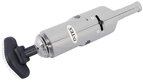 Intex - Aspiratore per piscine e vasche idromassaggio, 28620EP, ricaricabile e portatile, colore: grigio