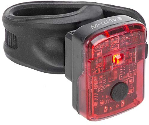 Fahrradlicht hinten. Rücklicht USB aufladbar, 240° Sichtwinkel, Helios K 1.1 USB SL von M-WAVE