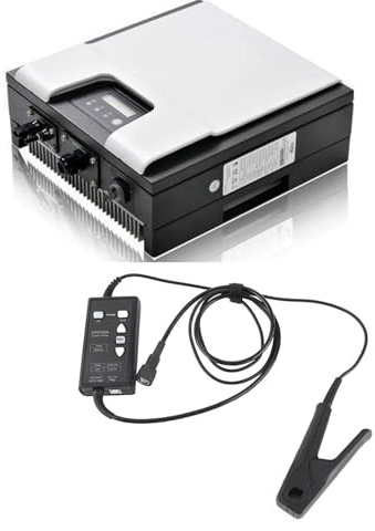 Walfront Universeller AC/DC Strommesser, CP2100A 10A/100A Strommessgerät mit BNC Anschluss für Oszilloskope oder Netzanalyse, Bandbreite DC 800 kHz