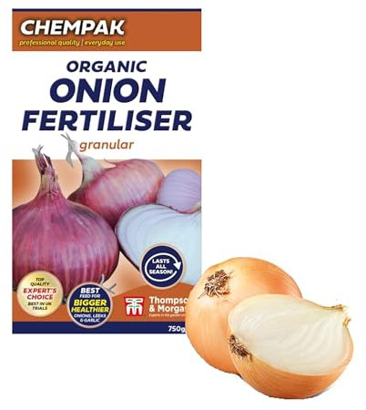 Chempak Onion Fertilizer Feed Shallot Garlic Essential Nutrients 750kg Pack by Thompson and Morgan