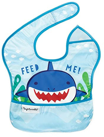 Tiny Twinkle EB-11 Lätzchen aus Repeltex, wasserdicht, mit Tasche Feed Me, 80 g