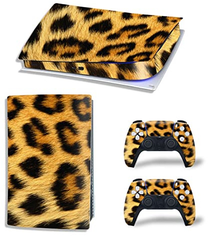 BUCEN Anime Decal Skin para PS5 Edición Digital Consola 2 Controladores Funda Vinilo Skins Wraps, Sin Burbujas, Resistente Arañazos 77338 Anti Rasguños