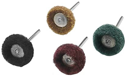 TEHAUX 40stücke Nylon-polierscheibe Für Rotationswerkzeuge Körnung Mit Verschiedenen Farben Und Körnungen Für Schmuck Und Oberflächenpolitur