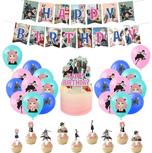 Birthday Decoration Party Supplies Party Decorations Balloon Decorations Birthday Balloons Cake Topper Banner