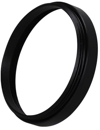 Ggnaxivs M42x1mm Macho una M42x0.75mm Rosca Hembra Adaptador de Montaje Convertidor Telescopio Accesorios de Fotografía