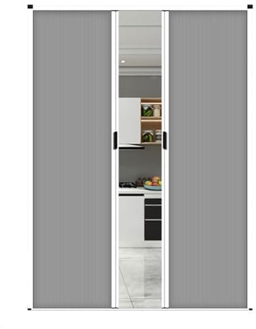 falttür Hohe 190 200 210 220 230 240 Cm Doppelte Waben-Falttür, Falttür Für Schrank, Innenteiler Für Terrassentüren(B,190x210cm/75x83in)
