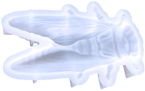 GARIOUANS Moule en Silicone Blanc Antiadhésif d'animal pour Porte-clés, Réutilisable, pour Bricolage DIY et Création de Pendentifs en Résine