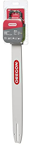 Oregon Chainsaw Guide Bar & Chain Combo, AdvanceCut Replacement for Saw Chains, Bar Length 18 (45cm), with Low Kickback Chain Set, 3/8 Pitch, 0.050 Gauge, 62 Drive Links (39272)