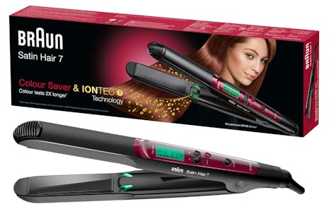 BRAUN Satin Hair 7 ST 750 Glätteeisen mit IONTEC & Colour Saver Technologie
