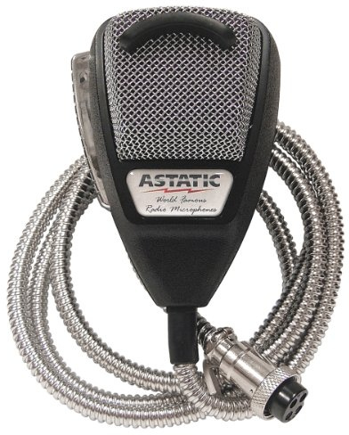 Astatic (302-10001SE) 636LSE 4-Pin Noise Canceling CB Microfono