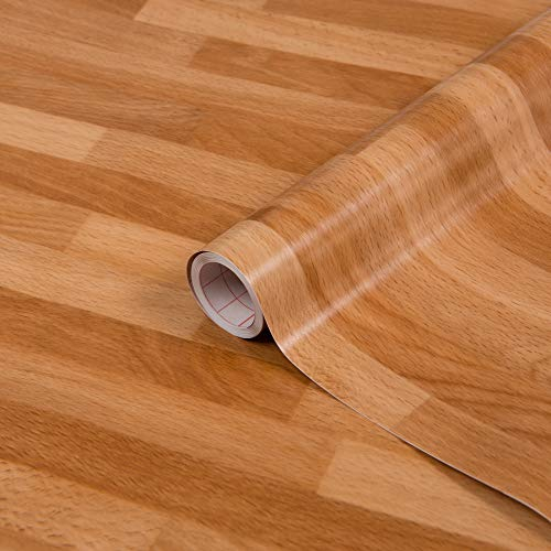 d-c-fix vinilo adhesivo muebles Medio de bloque de carnicero efecto madera autoadhesivo impermeable decorativo para cocina, armario, puerta, mesa papel pintado forrar rollo láminas 45 x 2 m