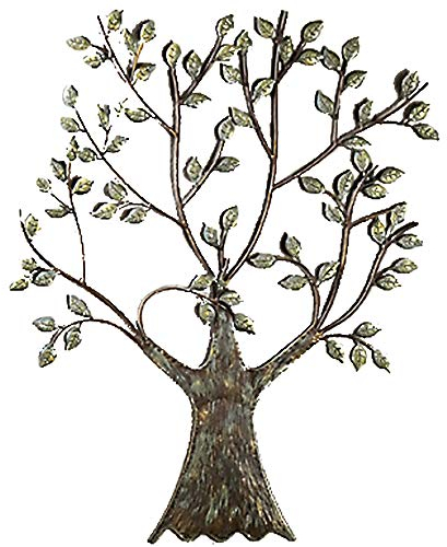 Wandrelief 'Baum', 76 cm, naturfarben