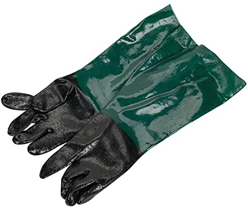 UNICRAFT Handschuhe HS-SSK1 (Arbeitshandschuhe passend für UNICRAFT Sandstrahlkabinen SSK 1 und SSK 2) 6204100