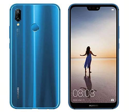 Huawei P20 Lite Smartphone débloqué LTE (Ecran: 5,84 Pouces - 64 Go - Nano-SIM - Android) Bleu Foncé (Reconditionné Certifié)