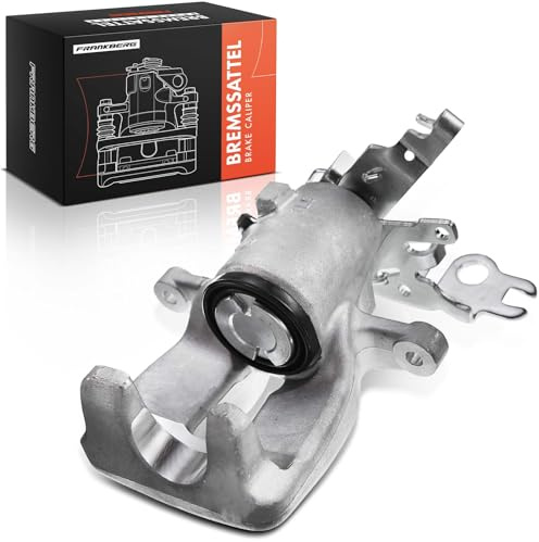 Frankberg Brake Caliper Disc Brake Rear Left Aluminium Compatible with C.a.d.d.y III MPV 2KB 2KJ 2CB 2CJ C.a.d.d.y III Box/MPV 2KA 2KH 2CA 2CH Replace# 2K0615423B