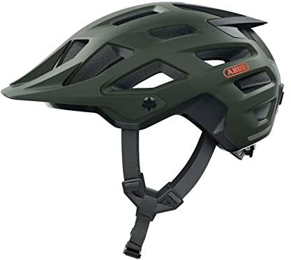 ABUS MTB-Helm Moventor 2.0 - komfortabler Fahrradhelm fürs Gelände - All-Mountain-Helm - für Damen und Herren - Grün Matt, S