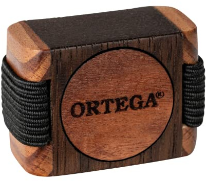 Ortega Guitars Sound Effect Series Finger Shaker - Cassia Braun, Klein | Kleiner Shaker für den Finger, Cassia-, Zeder- und Tigerholz, OFSW-S