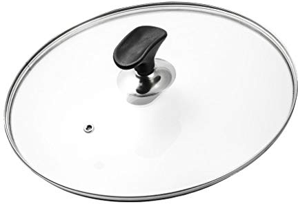 Pannlock Byte av pannlock Transparent glaskastrulllock för att passa alla sås- och stekersättningslock (14 cm)