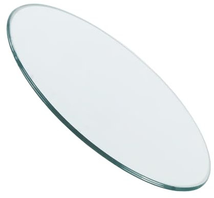 Glastisch Tischplatte Aus GehäRtetem, Platte Glastisch,Glasplatte Eckig, Tempered Glass Diy Table, GehäRtetes Glas, Transparent Rund, Tisch Glasplatte, Zur Verwendung Als Tischplatte ( Size : 36CM(14I