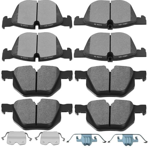 SCITOO D1294 D1042 Front Rear Semi-Metal Brake Pads Sets Fit For BMW For X5 2007-2018,For BMW For X6 2010-2018