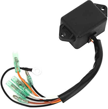 DOFABI Zündspule for Außenbord-CDI-Einheit, for YAMAHA, 8 PS 2 Zyl. 2005 2006 2007 2008 2009 Zündspulenanschluss 696-85540-12 Außenborder-Zubehör Zündungsteile für Bootsmotoren