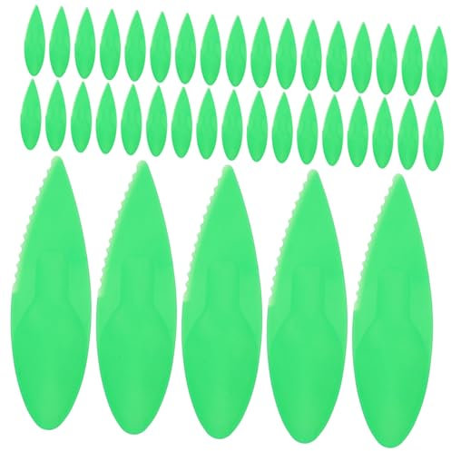 TOPBATHY 50pezzi Utensile da Cucina per Kiwi Sbucciatore per Frutta Cucchiaio per Dividere la Frutta Utensile per Pelare la Divisore per Cucina Sbucciatore per Kiwi per Tagliare la Gadget