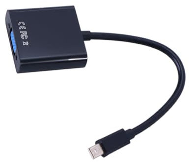 POPETPOP Adattatore Da Vga Vga Convertitore Mini Fino Compatibile Con Monitor Display e Proiettori
