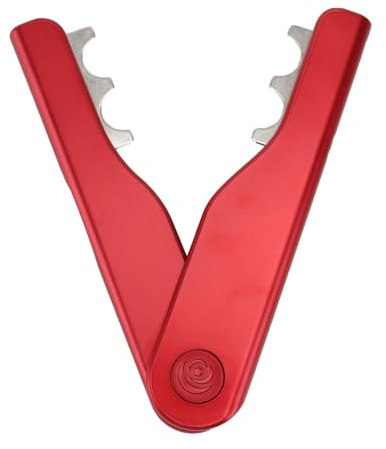 POPETPOP Pince à Percer Les Épines De Rosier Rouge pour Jardinage Domestique Enlèvement des Épines Outil De Feuilles De Plantes Sécurité Anti-Coupure Ergonomique