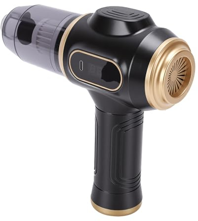 Yechiry Aspirateur de Voiture, Aspirateur à Main Portable sans Fil, Puissant avec 30 Minutes d'autonomie et Plusieurs Buses, Idéal pour Le Nettoyage de Voiture et Le Bureau à Domicile