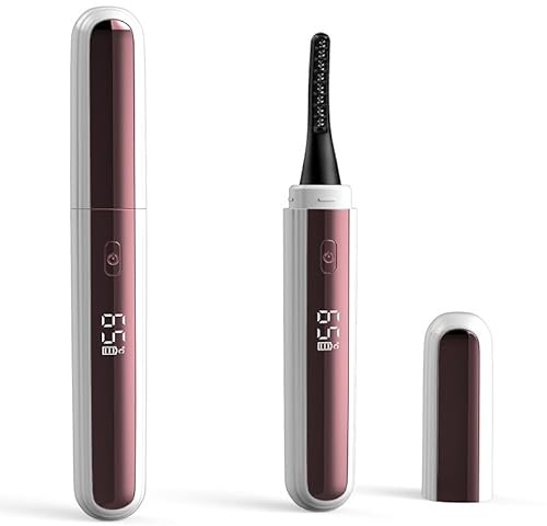 Hitzebetriebener Wimpernformer – Kabellos, USB-Ladung, perfekt für natürliche Wimpern & Wimpernverlängerungen – Sicheres Locken ohne Zange (Weiß,1 Stück)