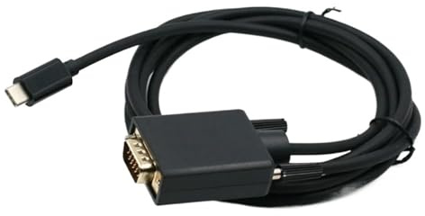 XJEDFTOZD Cavo da USBC a VGA Adattatore 1080P Tipo C Convertitore cavo TV HD for monitor VGA Connettore proiettore Proiettore HDTV Laptop