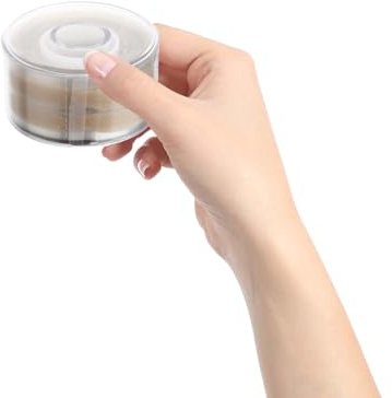Pegatinas de Párpados Dobles Invisibles Rollo L de Malla 600 Piezas | Fibra Beige, Diseño Ultrafino y Transpirable, Aptas para Maquillaje, Adecuado para Mujeres y Chicas