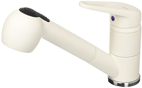 Franke Prince Küchen Hochdruckarmatur Einhebelmischer Laufeiser Gewebeschlauch edelstahlgehäuse mit Einbrenn Lackierung glacier, 115.00.30.731