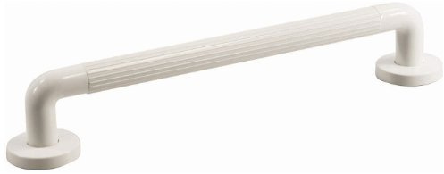 Aidapt President Ribbed UPVC Plastic Grab Bar - Size Length: 600 mm (24)